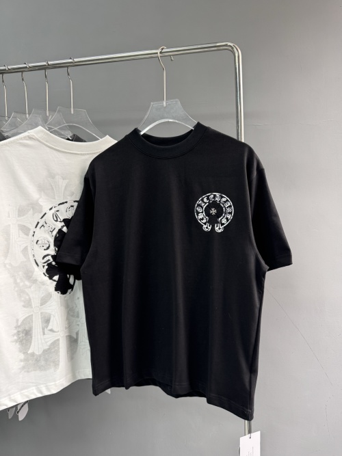 ChoiceHearts25 Printed Patch Embroidery Cotton Short Sleeve T-Shirt 1 ChoiceHearts25 Printed Patch Embroidery Cotton Short Sleeve T-Shirt