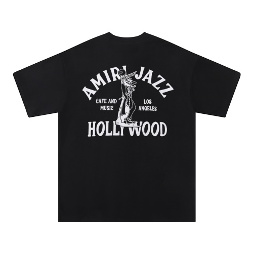Amiri Jazz Hollywood Graphic Print T-Shirt, Unisex Cotton Tee 1 Amiri Jazz Hollywood Graphic Print T-Shirt, Unisex Cotton Tee