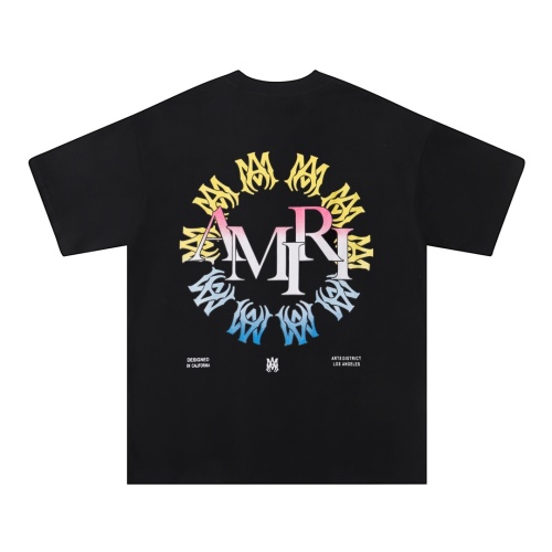 Amiri 2025 Spring/Summer Black Cotton T-Shirt with Floral Graphic Print 36 Amiri 2025 Spring/Summer Black Cotton T-Shirt with Floral Graphic Print