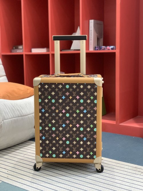Louis Vuitton Rolling Trunk Monogram Canvas Cabin Luggage, 55x39x21 cm 1 Louis Vuitton Rolling Trunk Monogram Canvas Cabin Luggage, 55x39x21 cm