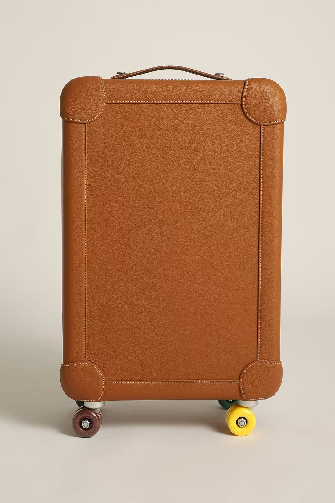 Hermès R.M.S. Cabin Trolley: Leather Trim, Spinner Wheels, and Adjustable Handle 2 a1748749438980 0414