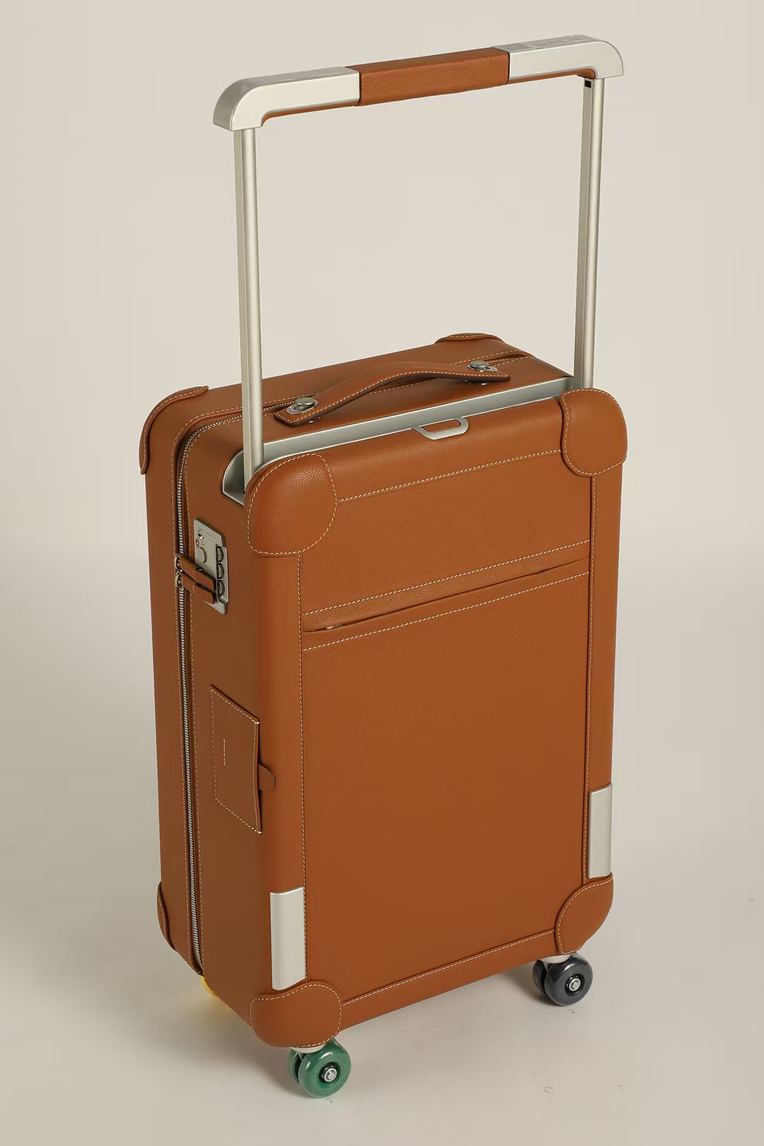 Hermès R.M.S. Cabin Trolley: Leather Trim, Spinner Wheels, and Adjustable Handle 7 a1748749440087 4713