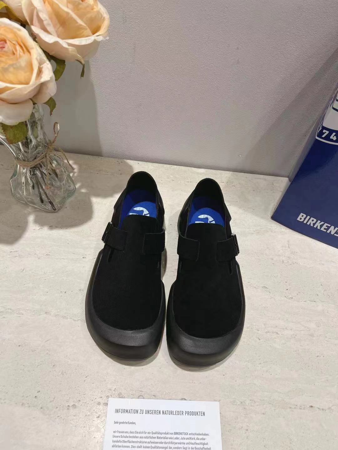 “Birken 24 Autumn Recreational Shoes with Silk-Skin Velvet and Australian Wool” - 图片 6