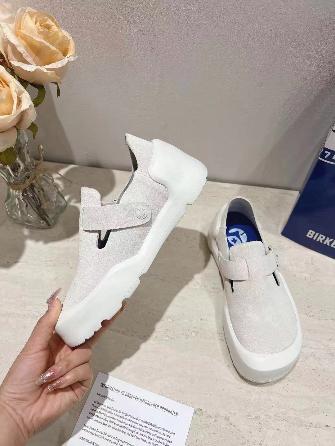 Birken 24 Autumn Recreational Shoes with Silk-Skin Velvet and Australian Wool - 图片 5
