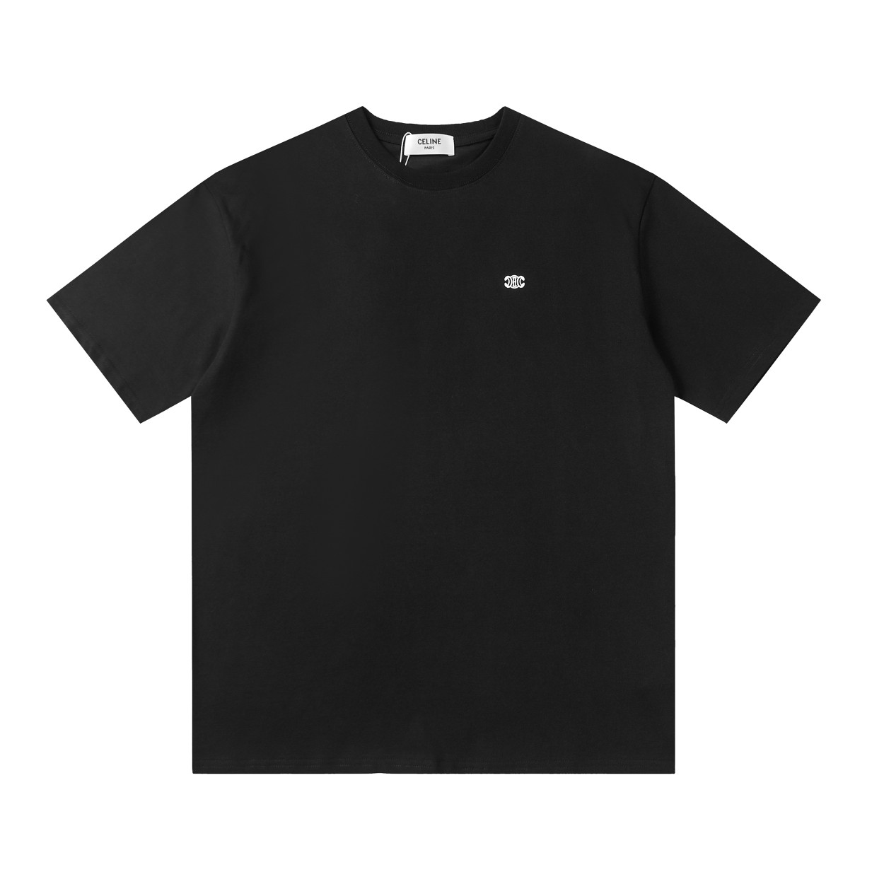 Celine Ropa Camiseta Negro Manga corta