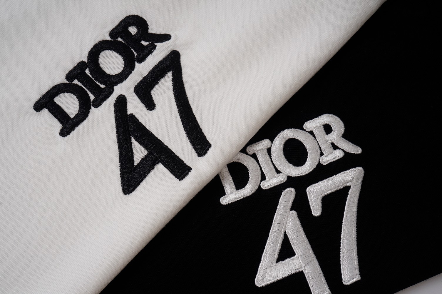 “Dior Dio Classic Letter Embroidery Cotton Thongs, S-XXL, 230g” - 图片 6