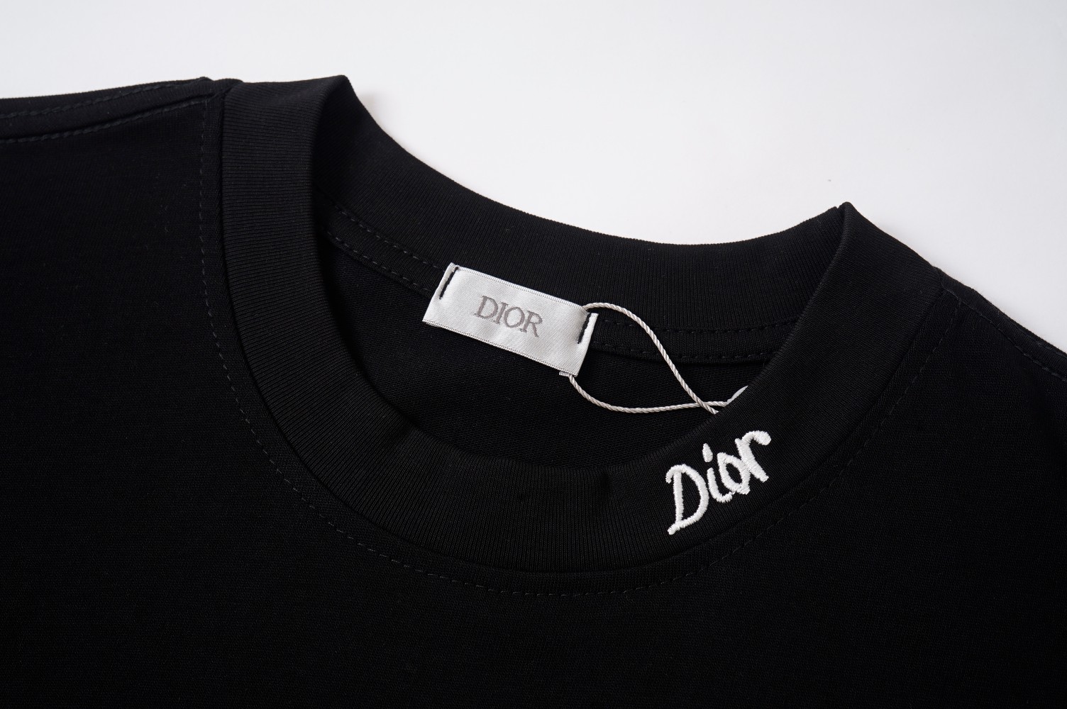 “Dior Dio Classic Letter Embroidery Cotton Thongs, S-XXL, 230g” - 图片 8