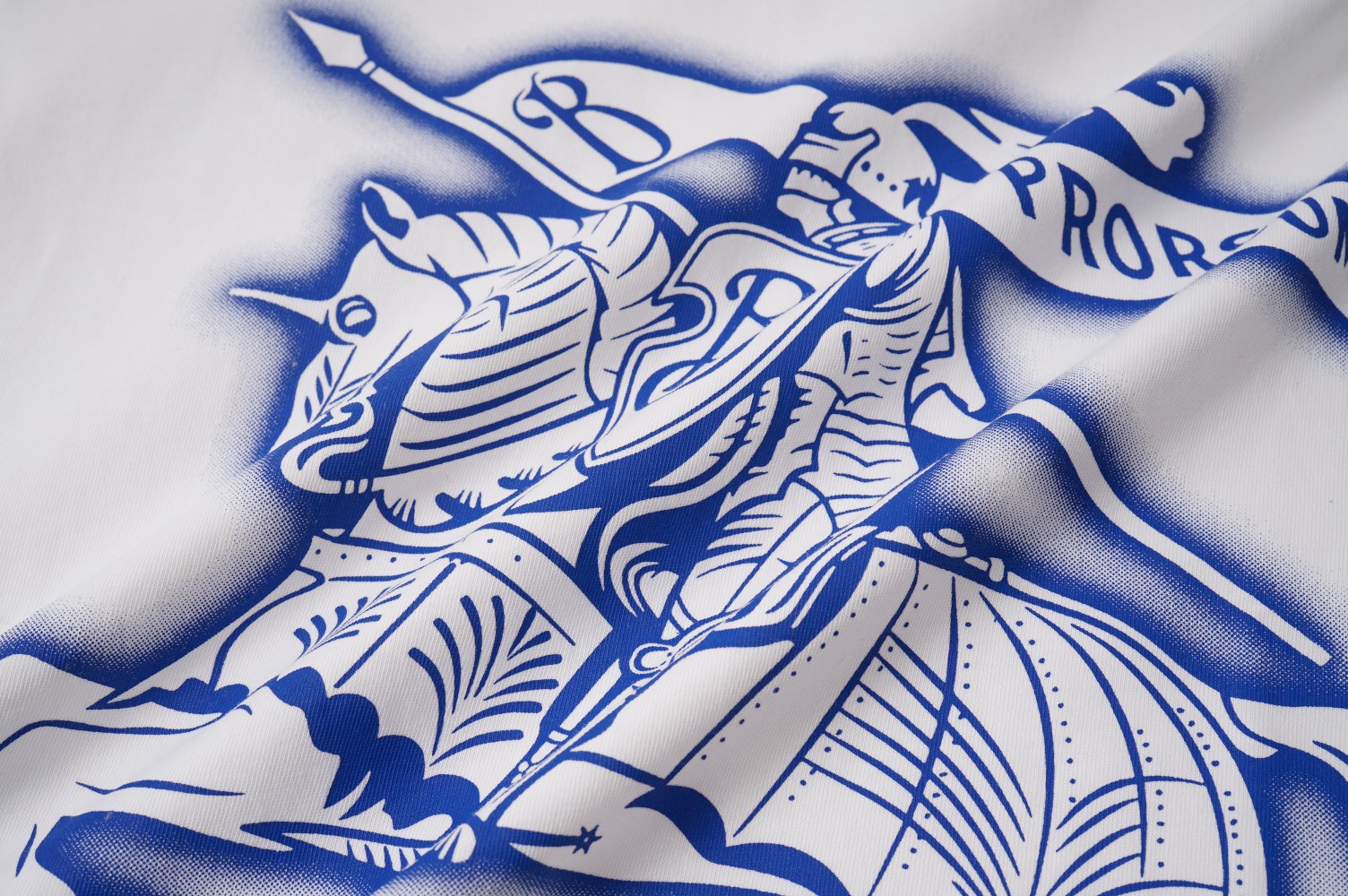 BURBERRY Official Network: Classic Horse-Riding Stamp Cotton T-Shirts in Various Sizes - 图片 9