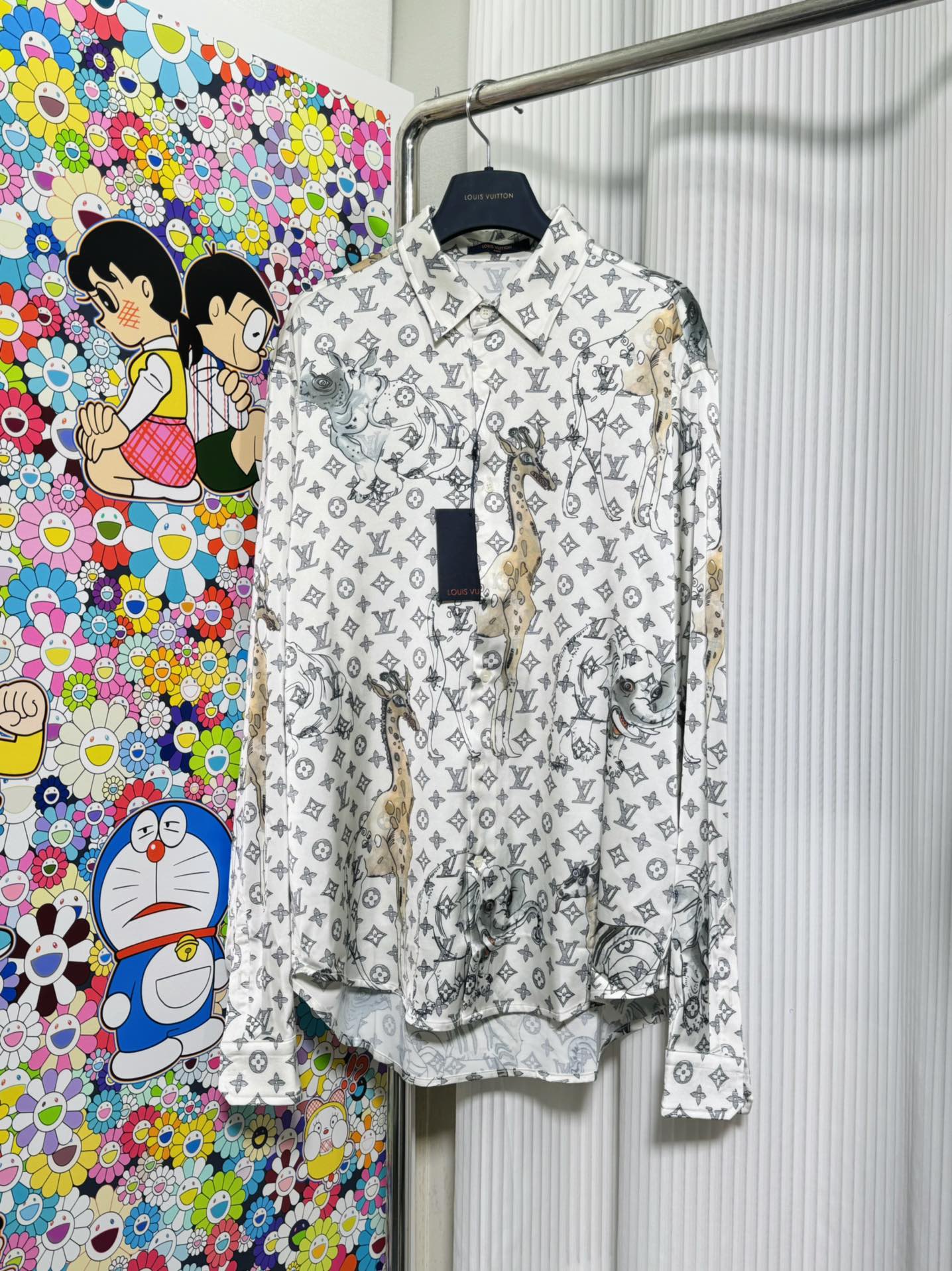 Louis Vuitton Ropa Camisas y blusas Impresión Seda Manga larga