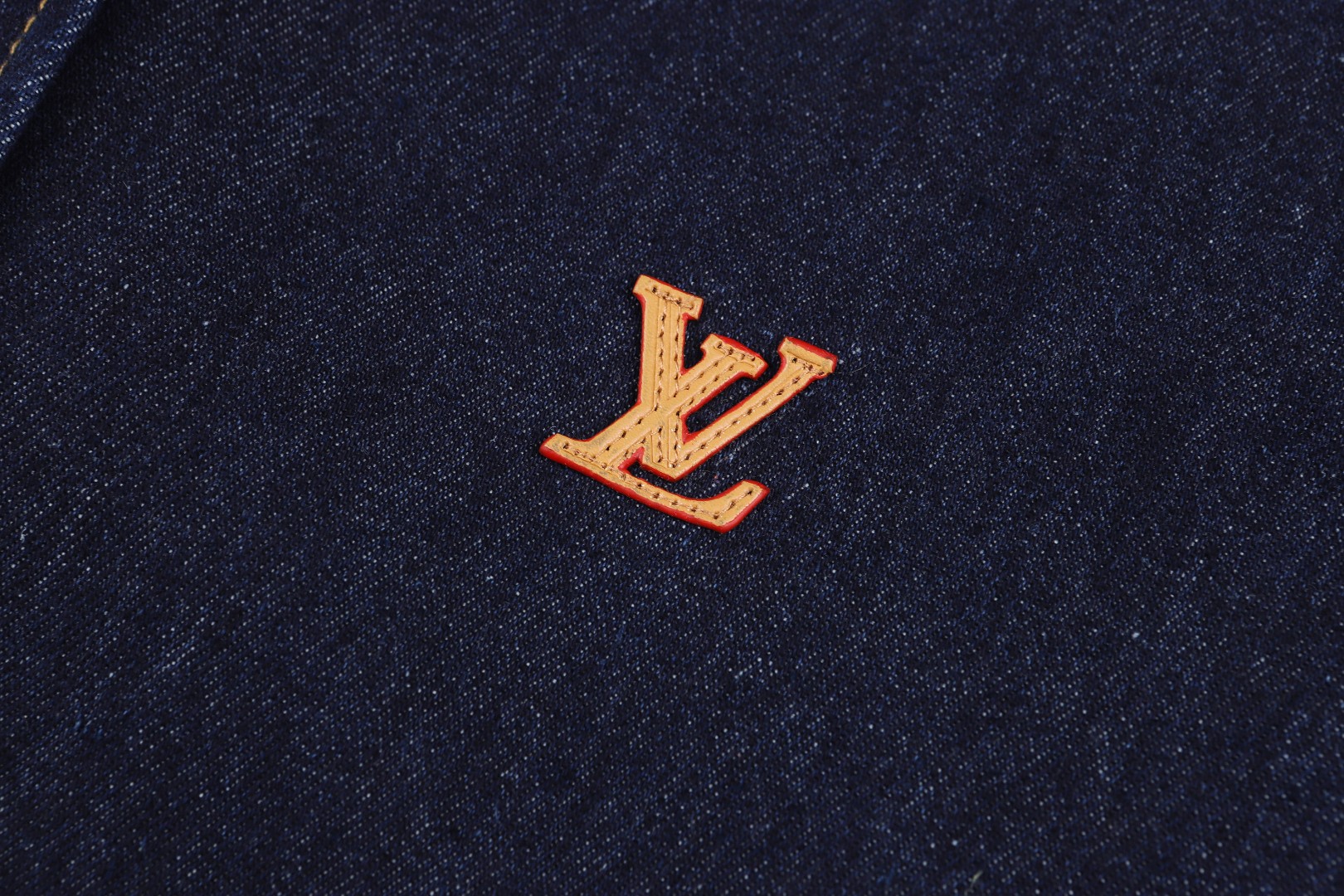 Louis Vuitton Lv 26SS 棉质翻领牛仔衬衫