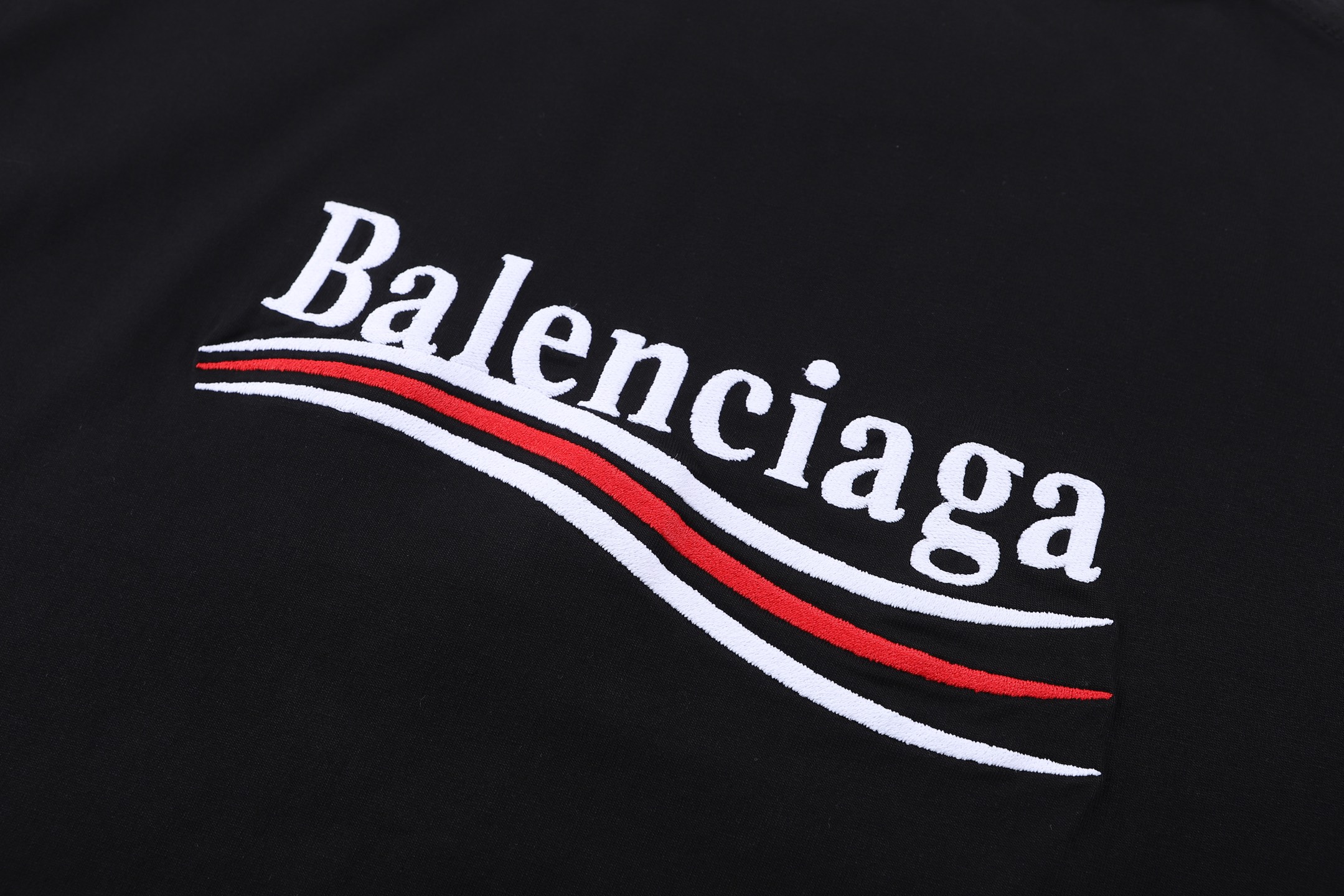 Balenciaga BAL LOGO 可乐刺绣短袖