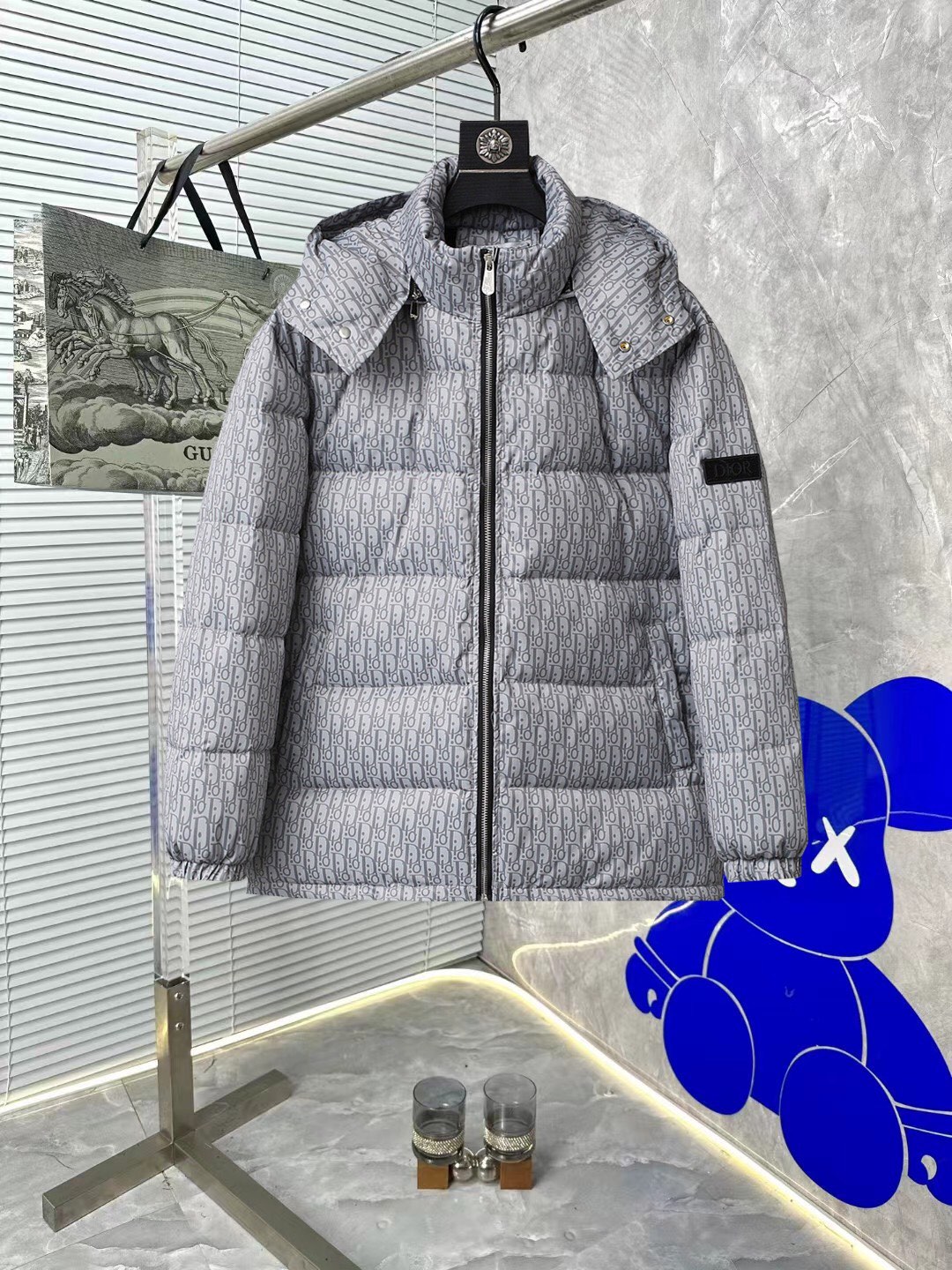 Dior Clothing Down Jacket Luxury Cheap Replica
 White Duck Down Fall/Winter Collection