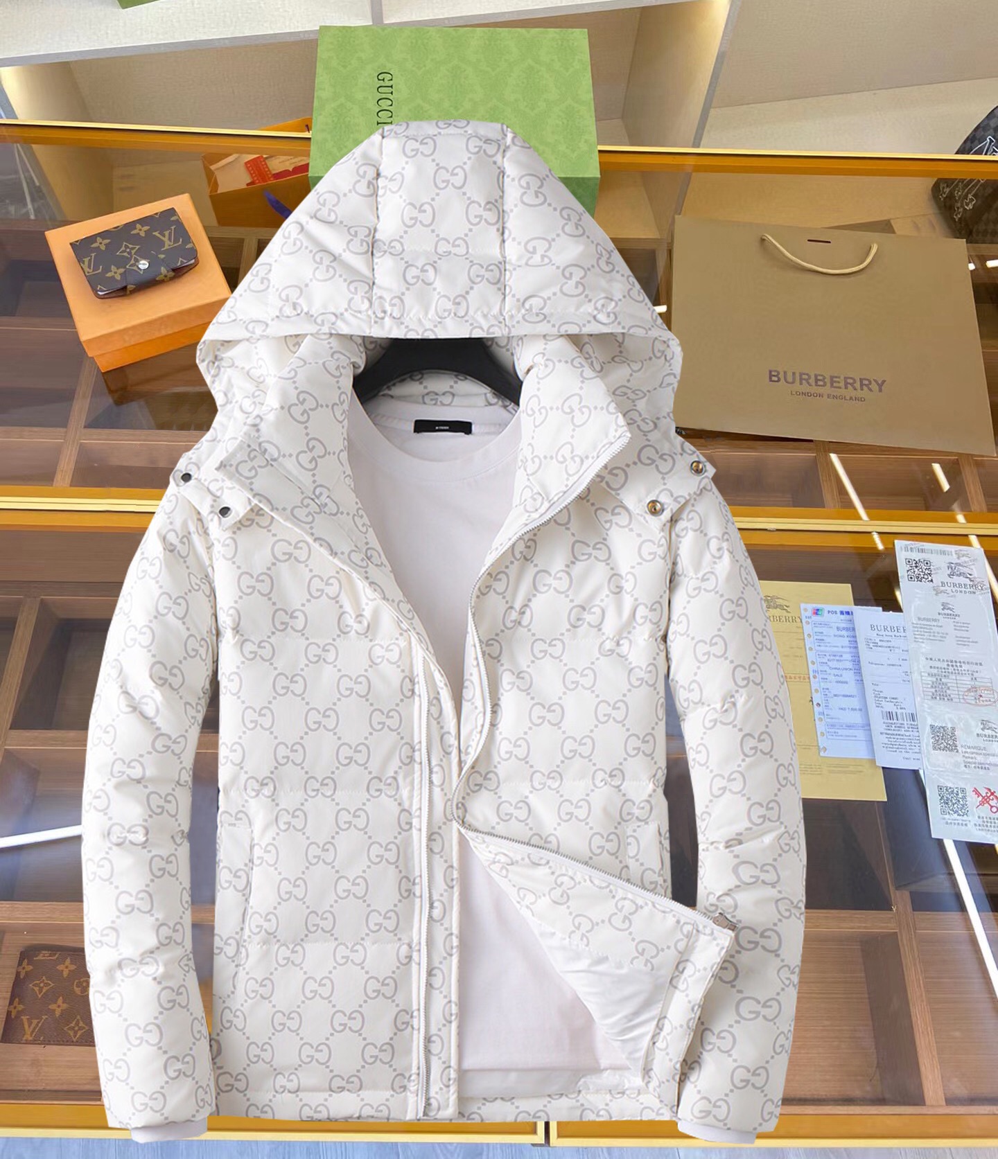 Gucci Clothing Down Jacket White Duck Down Fall/Winter Collection