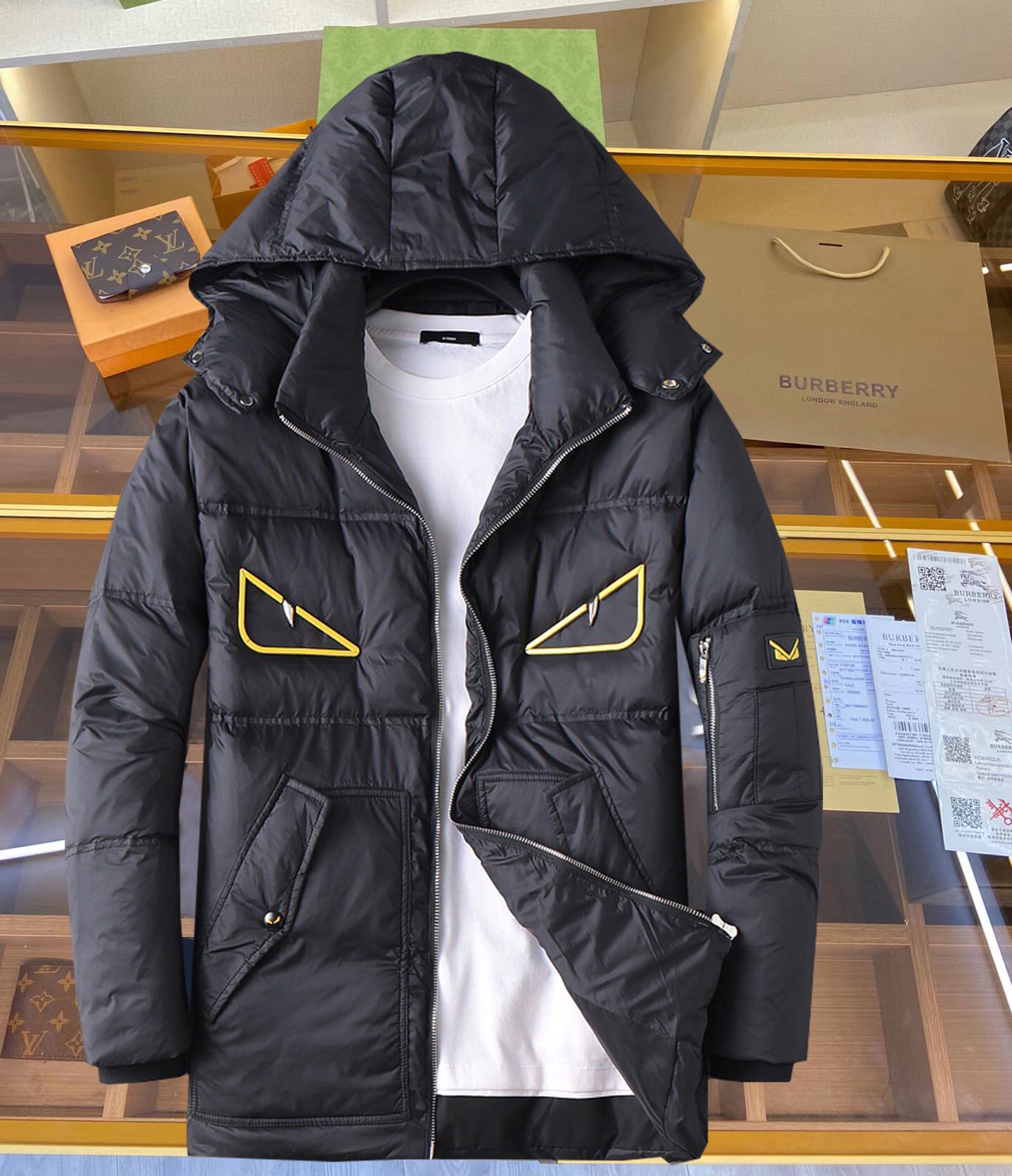 Fendi Cheap
 Clothing Down Jacket White Duck Down Fall/Winter Collection