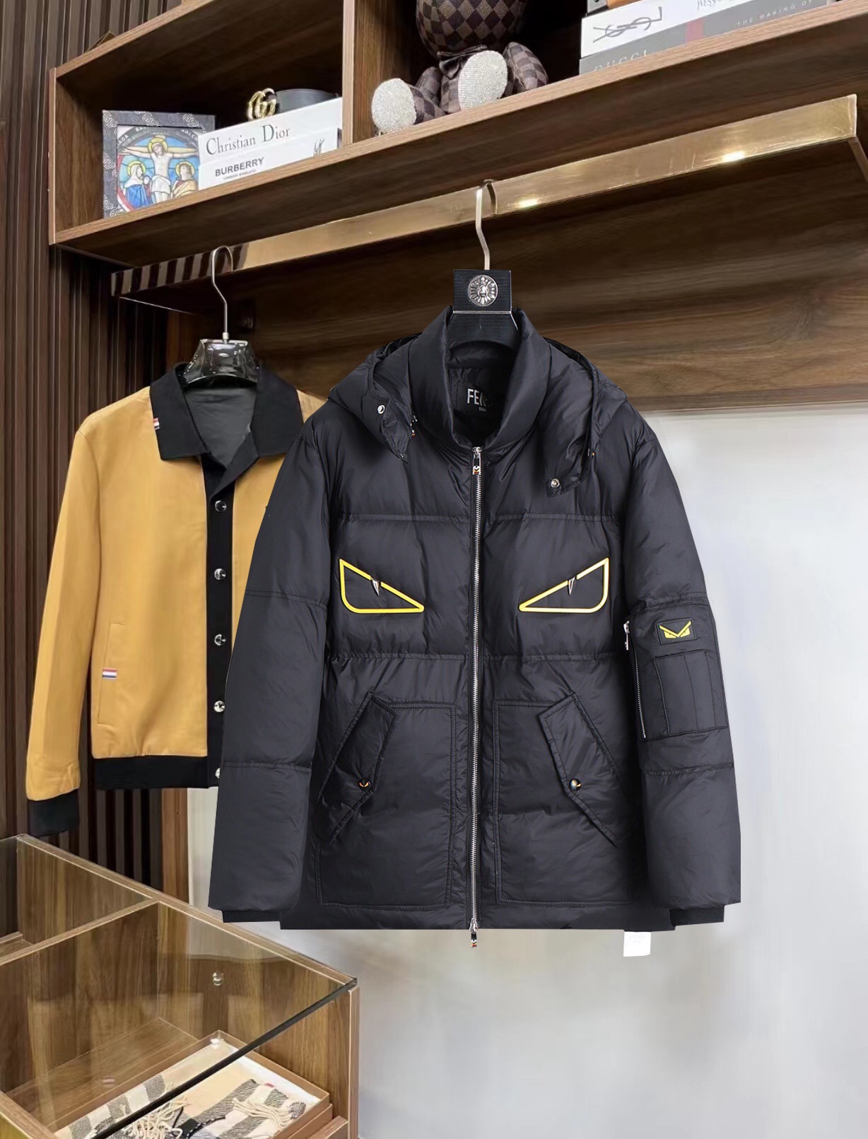 Fendi Clothing Down Jacket White Duck Down Fall/Winter Collection