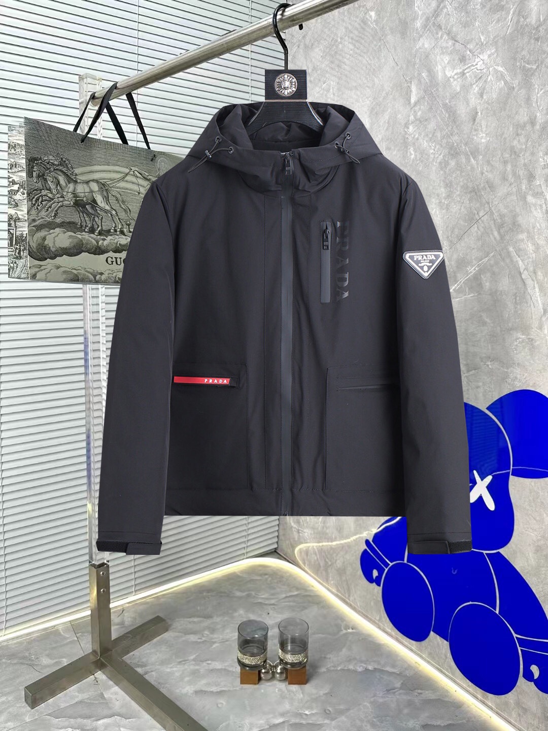 Buy 2023 Replica
 Prada Clothing Down Jacket White Duck Down Fall/Winter Collection