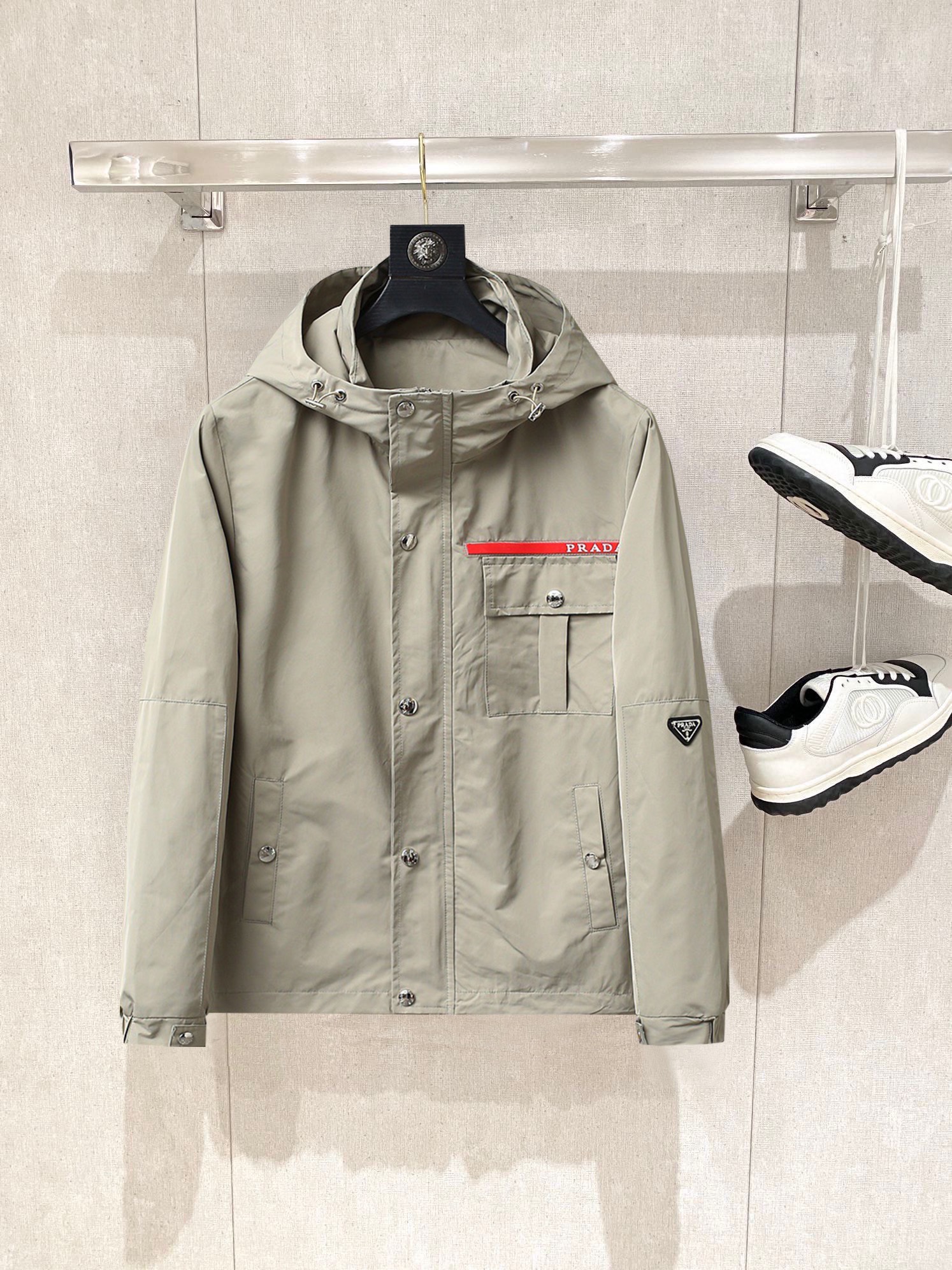 Designer 7 Star Replica
 Prada Clothing Coats & Jackets Men Spring Collection Casual