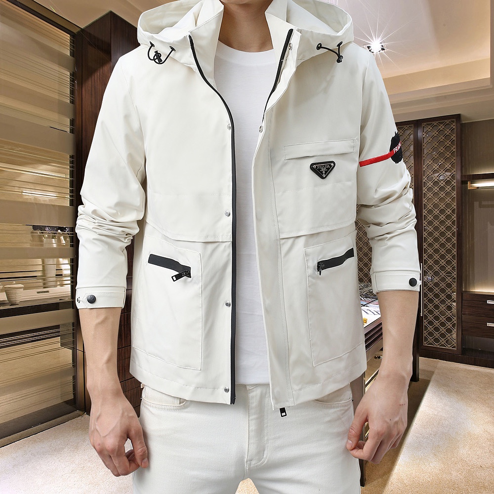 Prada Clothing Coats & Jackets First Copy
 Men Spring Collection Casual