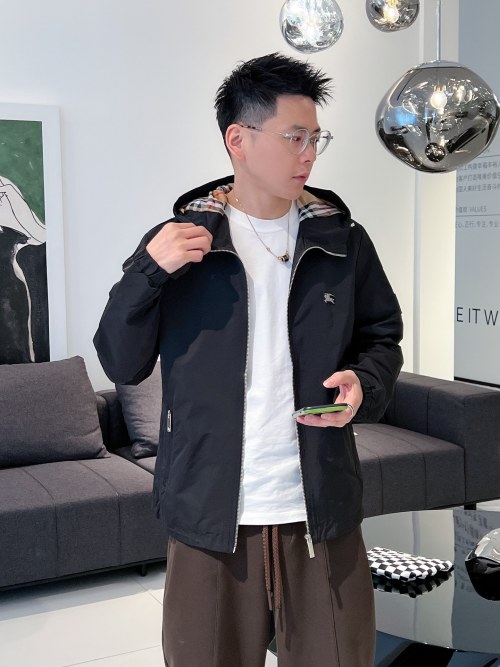 Burberry 2025ss Spring Men's Jacket - High-End Quality, Comfortable & Breathable