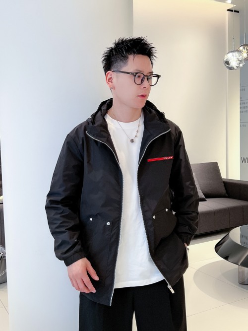Prada 2025ss Spring New Men's Jacket, Original Single Standard High-End Version 1 Prada 2025ss Spring New Men's Jacket, Original Single Standard High-End Version