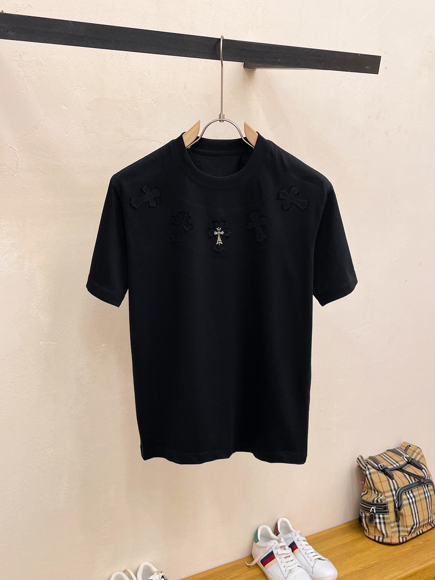 Chrome Hearts Clothing T-Shirt Summer Collection Fashion Short Sleeve