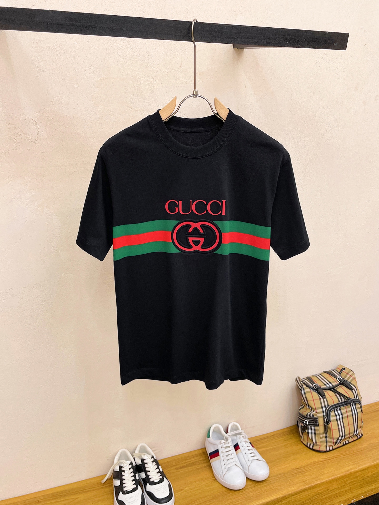 Gucci Online
 Kleding T-Shirt Zomercollectie Fashion Korte mouw