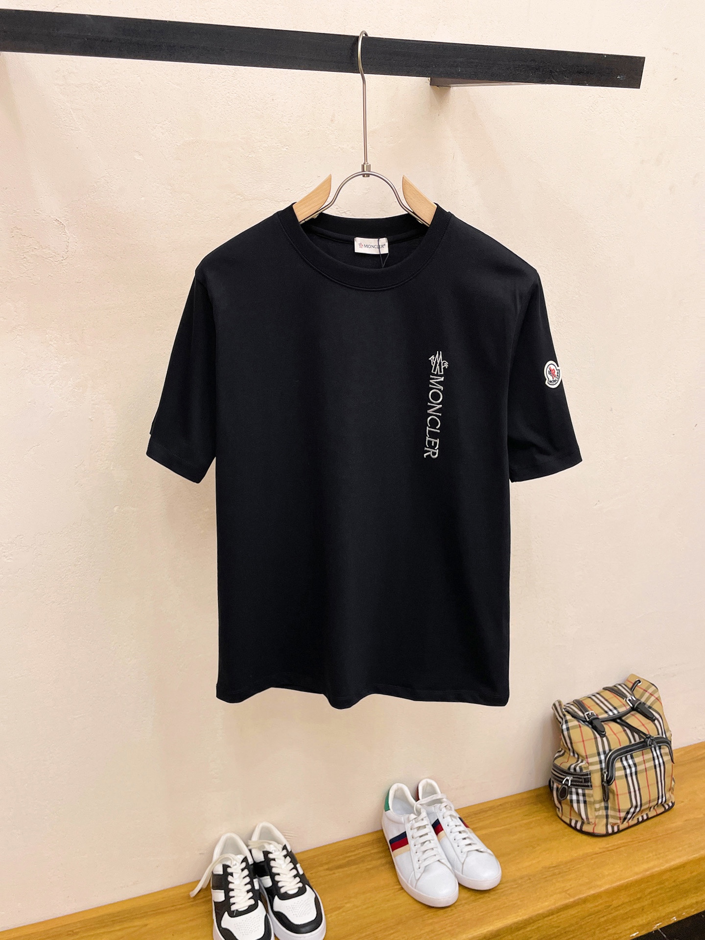 Moncler Kleding T-Shirt Zomercollectie Fashion Korte mouw