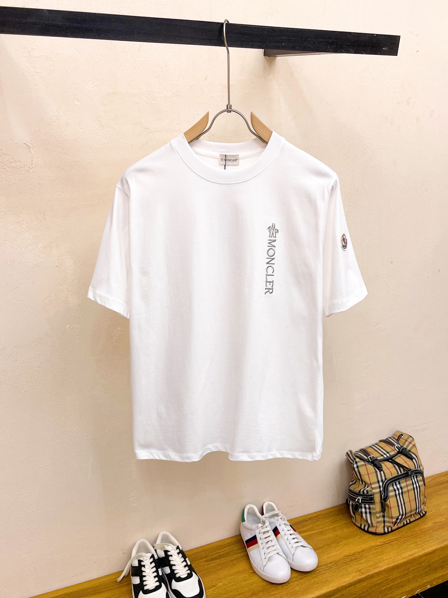 Moncler Kleding T-Shirt Zomercollectie Fashion Korte mouw