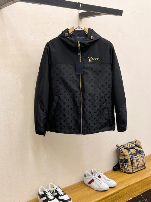 Louis Vuitton Heren Jas 2025ss Lente Nieuw Dubbelzijdig, Zwart, M tot 3XL 1 Louis Vuitton Heren Jas 2025ss Lente Nieuw Dubbelzijdig, Zwart, M tot 3XL