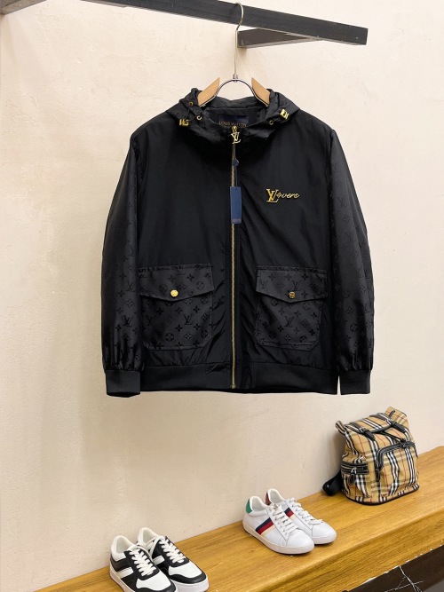 Louis Vuitton 2025SS Spring New Men's Reversible Jacket, High-End Quality 1 Louis Vuitton 2025SS Spring New Men's Reversible Jacket, High-End Quality