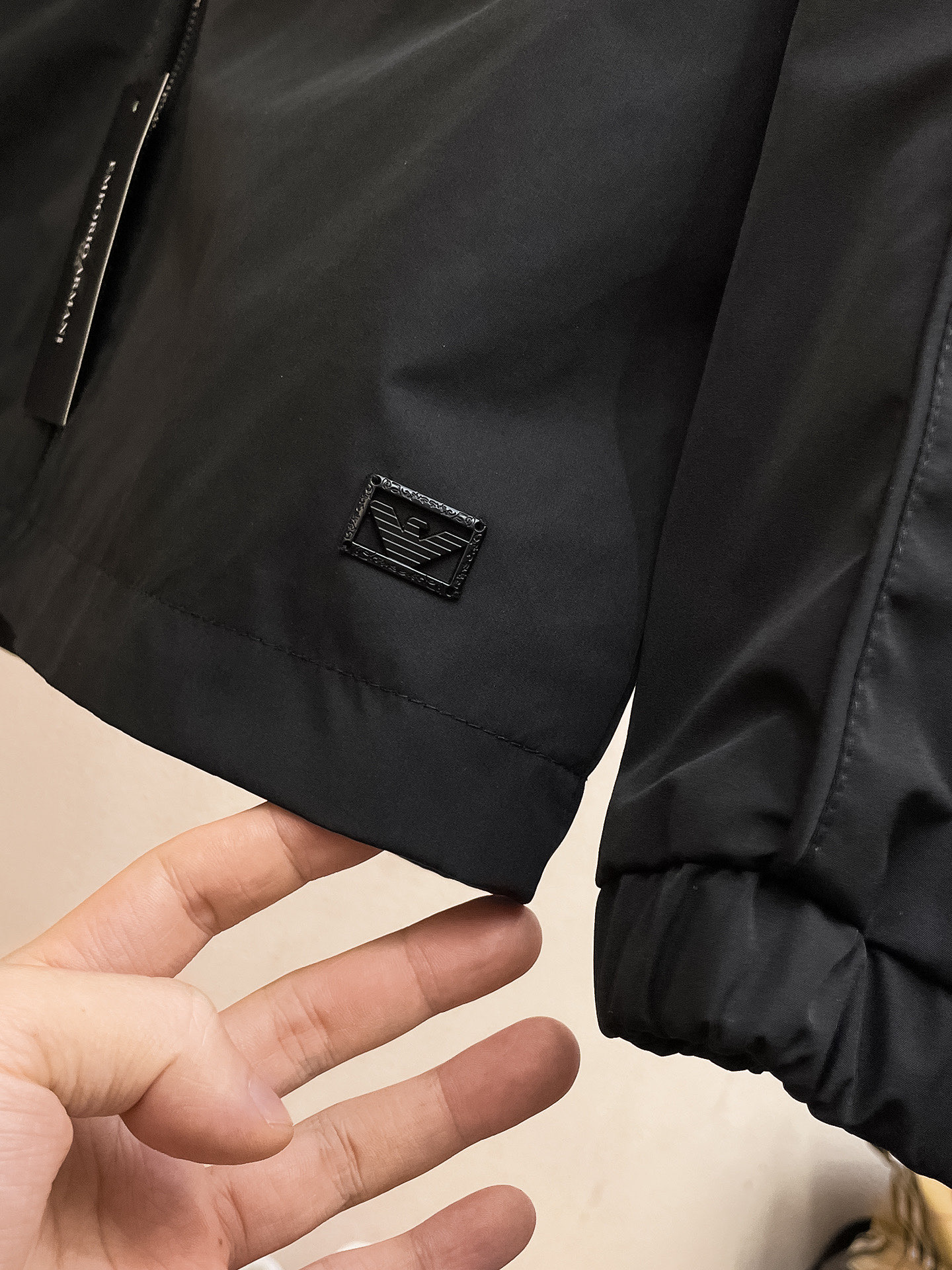 Armani 2025 Spring Men's Black Hooded Jacket, Premium Quality 14 i1738645056178 3794 0 12