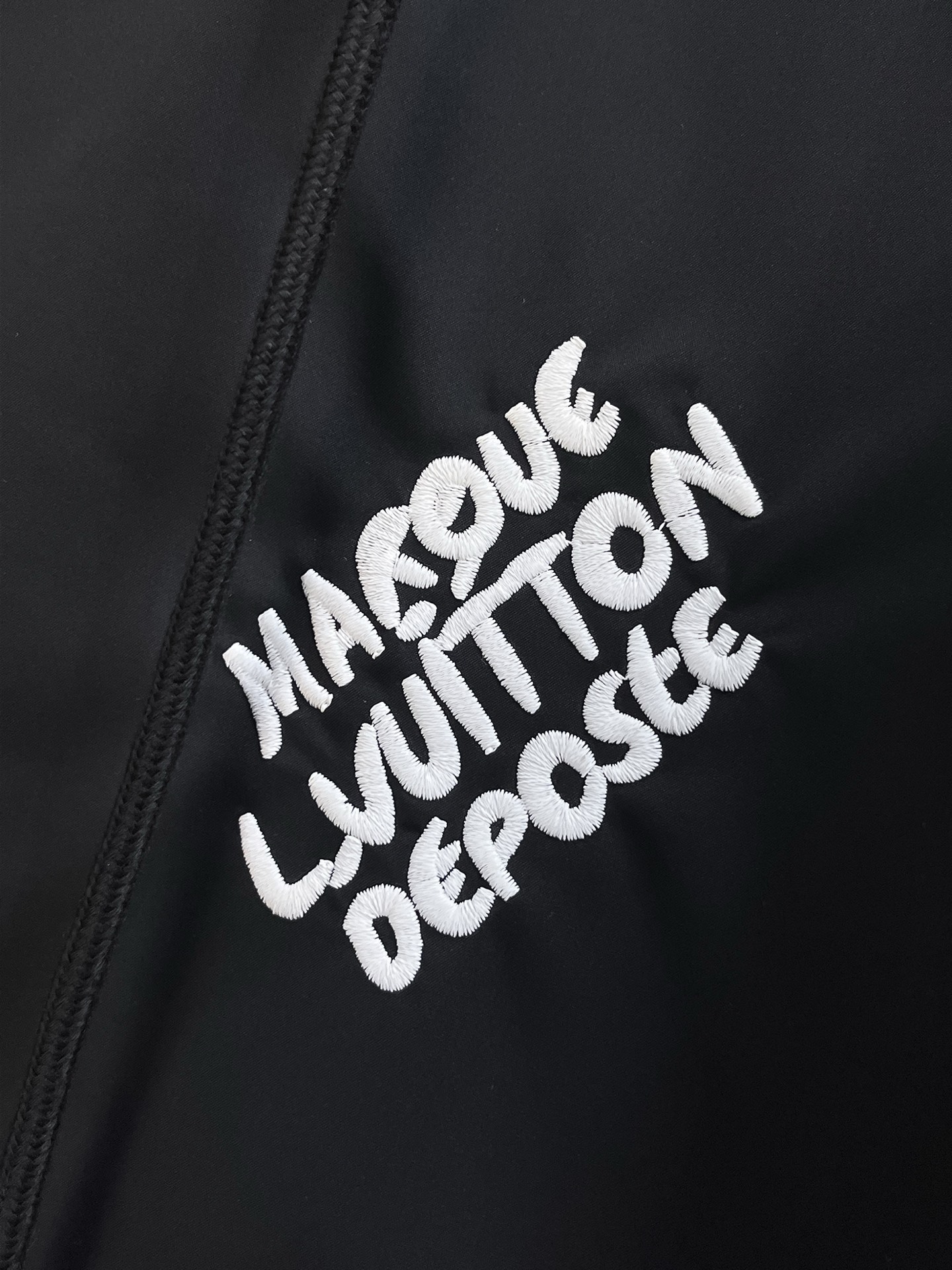 Louis Vuitton 2025SS Men's Black Hooded Jacket - High-End Replica 6 i1740918110179 7671 0 4