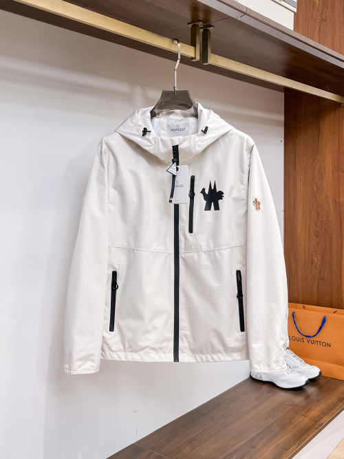 Moncler Men's 2025SS Lightweight Hooded Jacket - Breathable & Comfortable