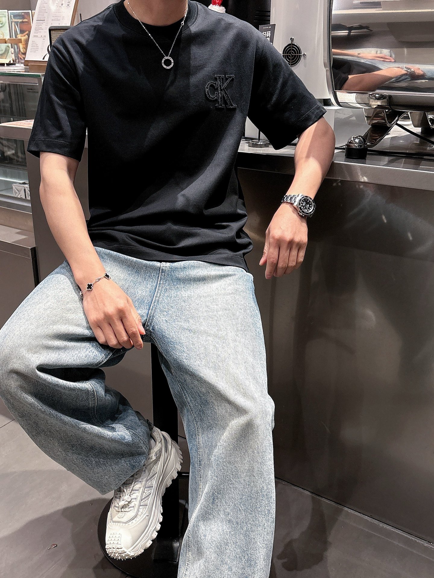 High-Grade Summer T-Shirts with Original Technology Fabric and Custom Hardware - 图片 5