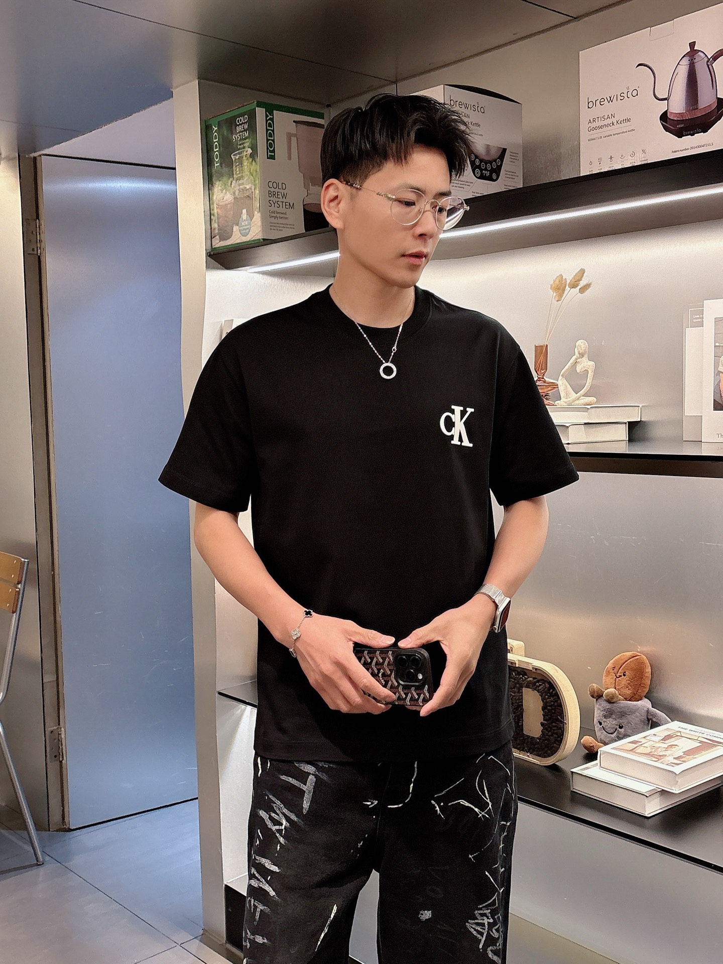 High-Grade Summer T-Shirts with Original Fabric and Custom Hardware - 图片 3