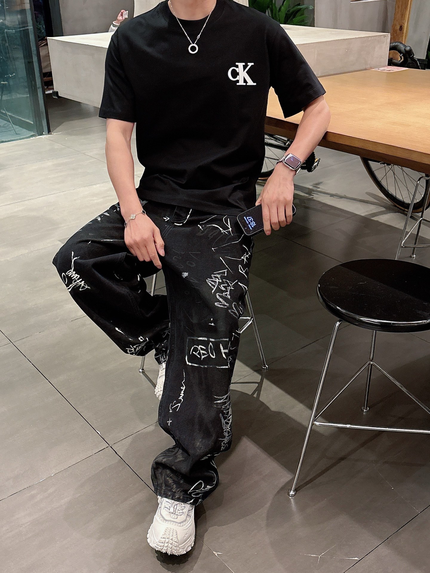 High-Grade Summer T-Shirts with Original Fabric and Custom Hardware - 图片 9