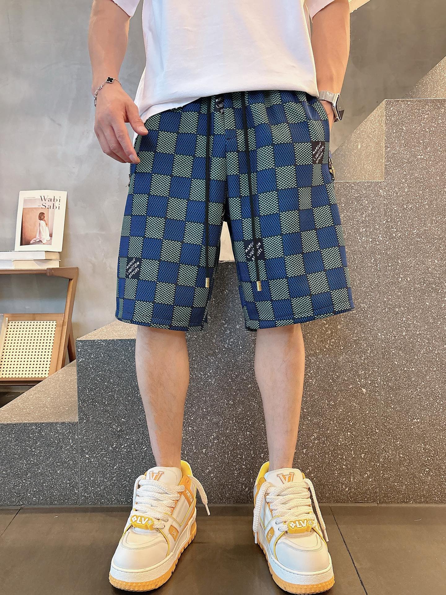 [Summer Shorts]LV Three standards are complete 2025 summer new men
