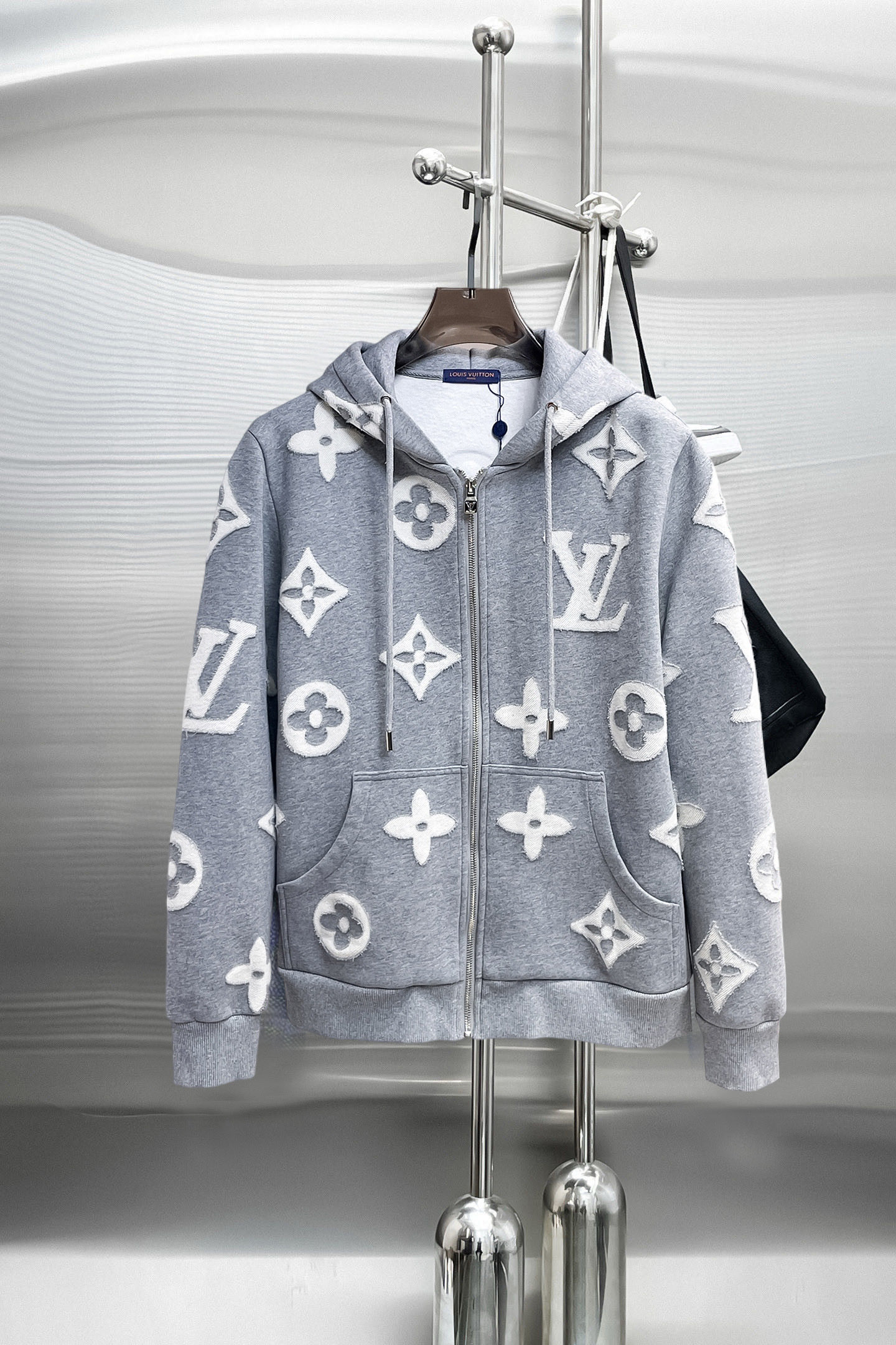 LV 男性用高級秋冬ジャケット - 透湿性に優れたオリジナル素材使用