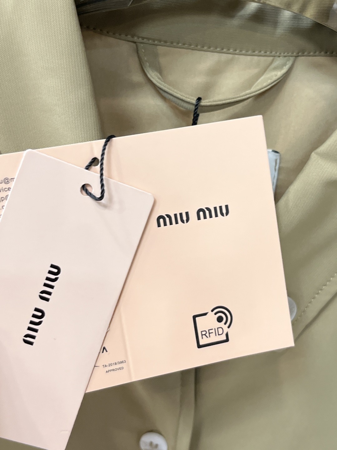 MIUMIU men MiuMiu embroidered buttoned jacket — photo 5