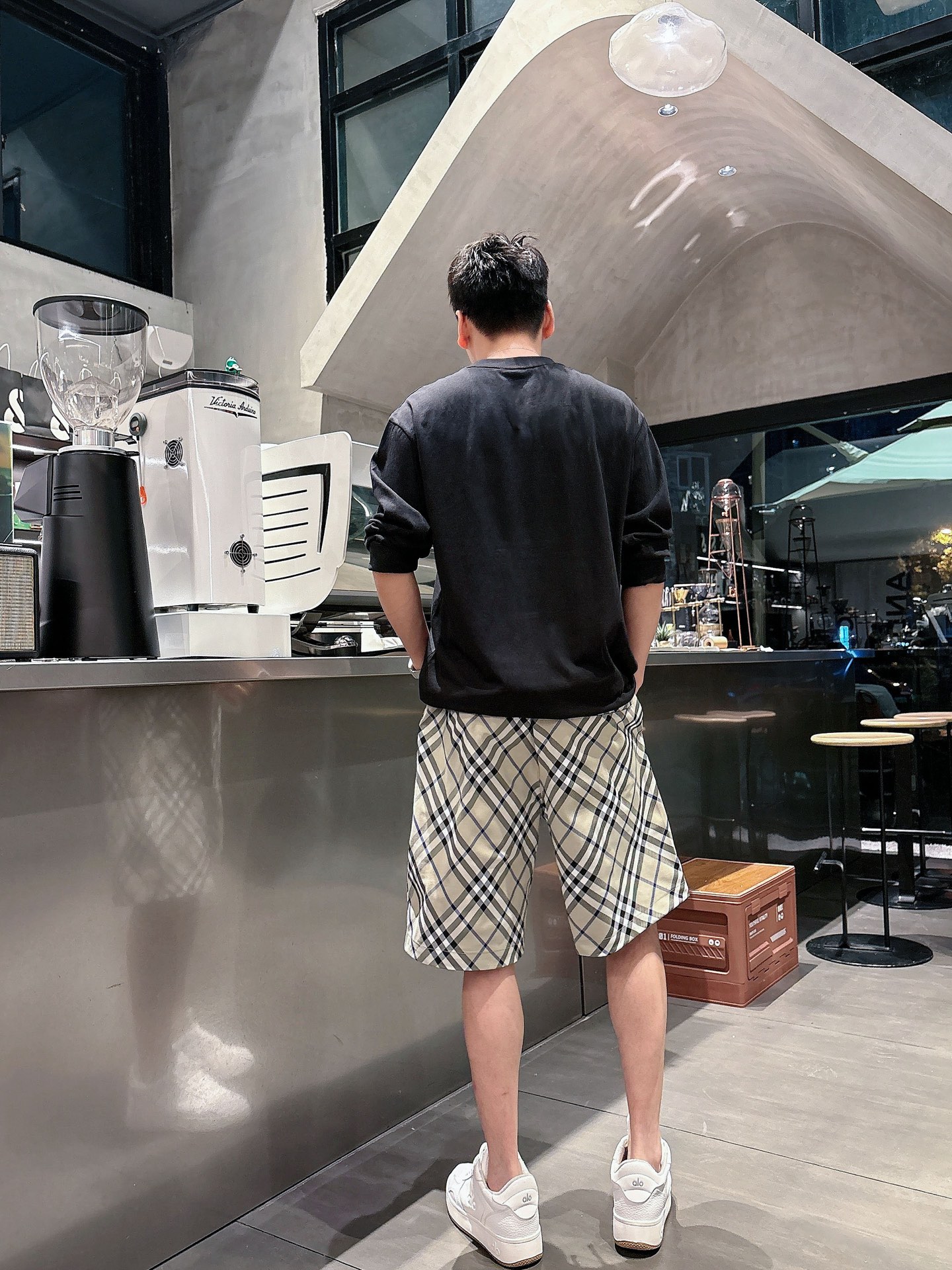 巴宝莉  三标齐全    2026夏季新款男士休闲短裤，高级定制面料透气面料 透气弹力舒适度极高，细节无