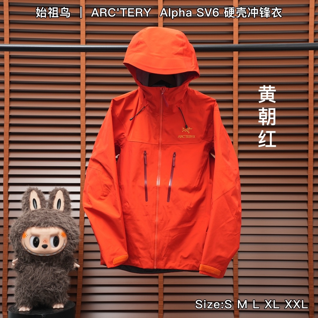 合集图 SV6 始祖鸟 ｜ ARC'TERY  Alpha SV6 硬壳冲锋衣 𝐒𝐢𝐳𝐞：𝐒 𝐌 𝐋 𝐗𝐋 𝐗𝐗𝐋 产品
