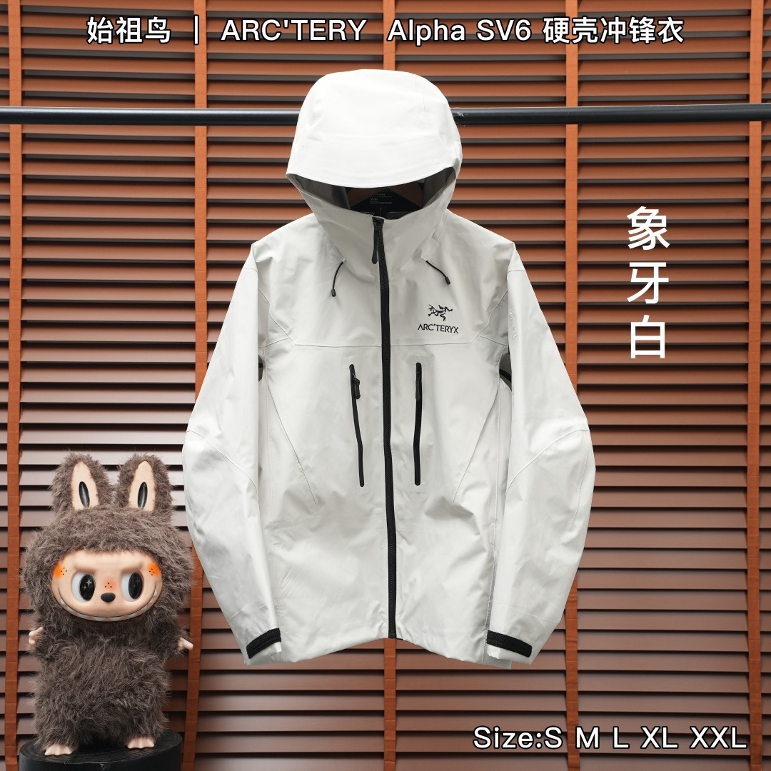 合集图 SV6 始祖鸟 ｜ ARC'TERY  Alpha SV6 硬壳冲锋衣 𝐒𝐢𝐳𝐞：𝐒 𝐌 𝐋 𝐗𝐋 𝐗𝐗𝐋 产品