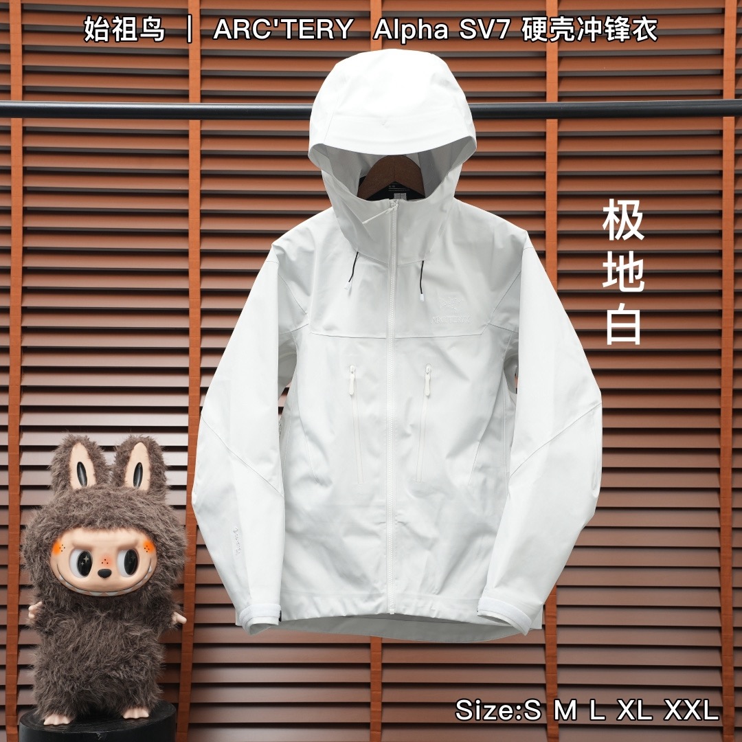 合集图 SV7 始祖鸟 ｜ ARC'TERY  Alpha SV7  硬壳冲锋衣 𝐒𝐢𝐳𝐞：𝐒 𝐌 𝐋 𝐗𝐋 𝐗𝐗𝐋 产