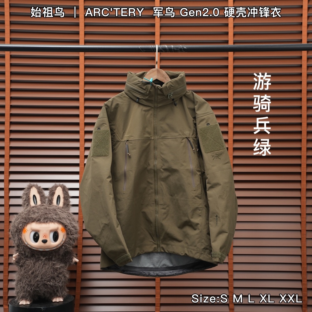 合集图 军鸟系列 始祖鸟 ｜ ARC'TERY  军鸟 Gen2.0 硬壳冲锋衣 𝐒𝐢𝐳𝐞：𝐒 𝐌 𝐋 𝐗𝐋 𝐗𝐗𝐋 产