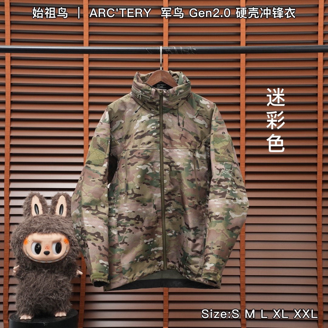 合集图 军鸟系列 始祖鸟 ｜ ARC'TERY  军鸟 Gen2.0 硬壳冲锋衣 𝐒𝐢𝐳𝐞：𝐒 𝐌 𝐋 𝐗𝐋 𝐗𝐗𝐋 产