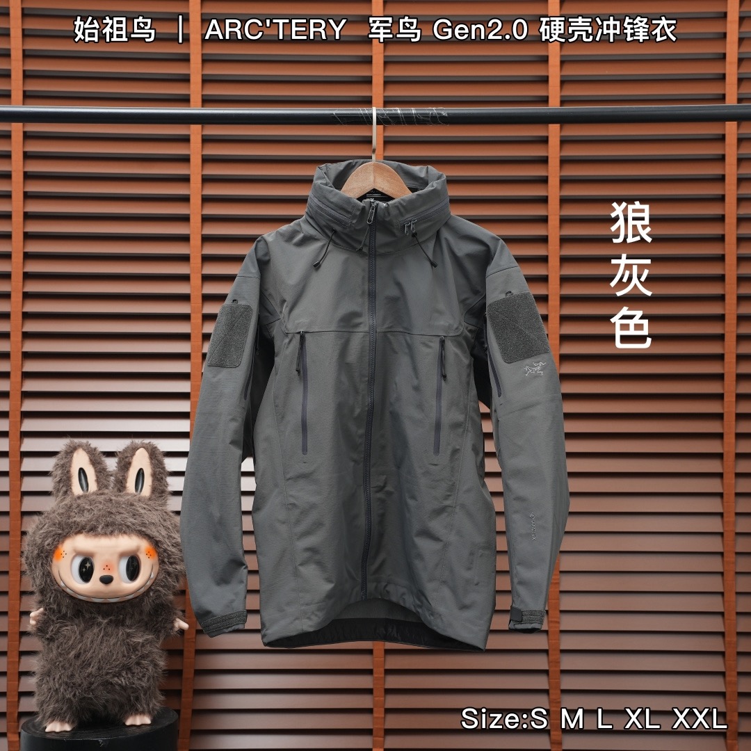 合集图 军鸟系列 始祖鸟 ｜ ARC'TERY  军鸟 Gen2.0 硬壳冲锋衣 𝐒𝐢𝐳𝐞：𝐒 𝐌 𝐋 𝐗𝐋 𝐗𝐗𝐋 产