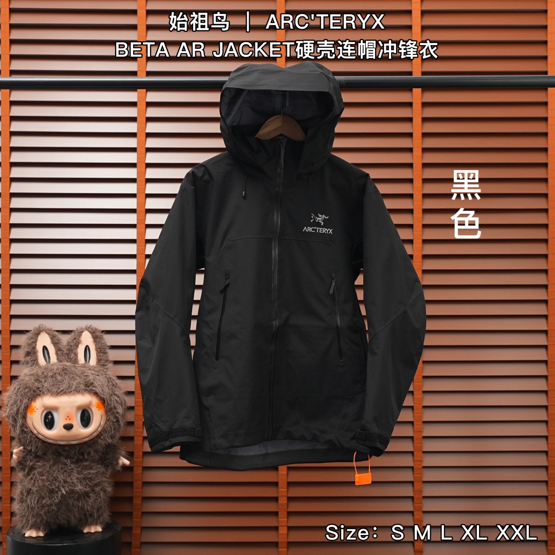 合集图 AR系列 始祖鸟 ｜ ARC'TERYX BETA AR JACKET硬壳连帽冲锋衣 Size：S M L XL