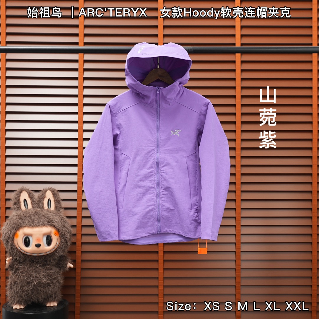 合集图 Hoody 女款 始祖鸟 ｜ARC'TERYX 女款Hoody软壳连帽夹克 Size：XS S M L XL X
