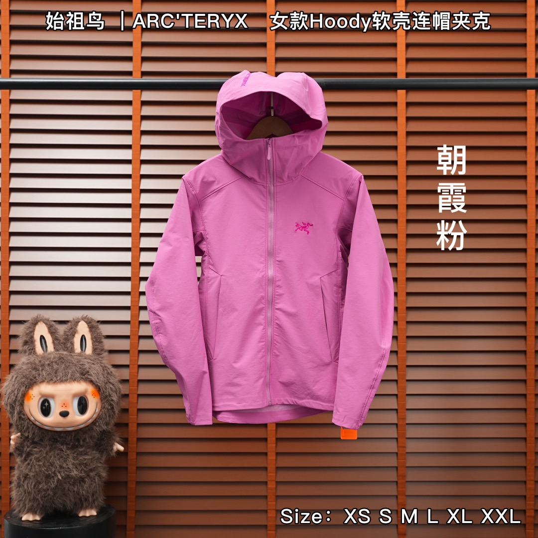 合集图 Hoody 女款 始祖鸟 ｜ARC'TERYX 女款Hoody软壳连帽夹克 Size：XS S M L XL X