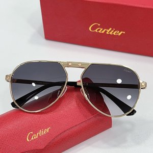 Cartier Sunglasses White Unisex Fashion